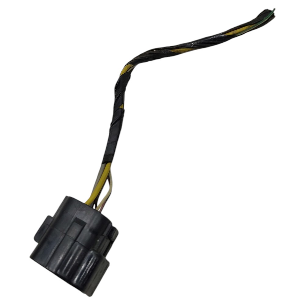Plug conector fechadura porta dianteira Fiat Idea 2005 2006 3