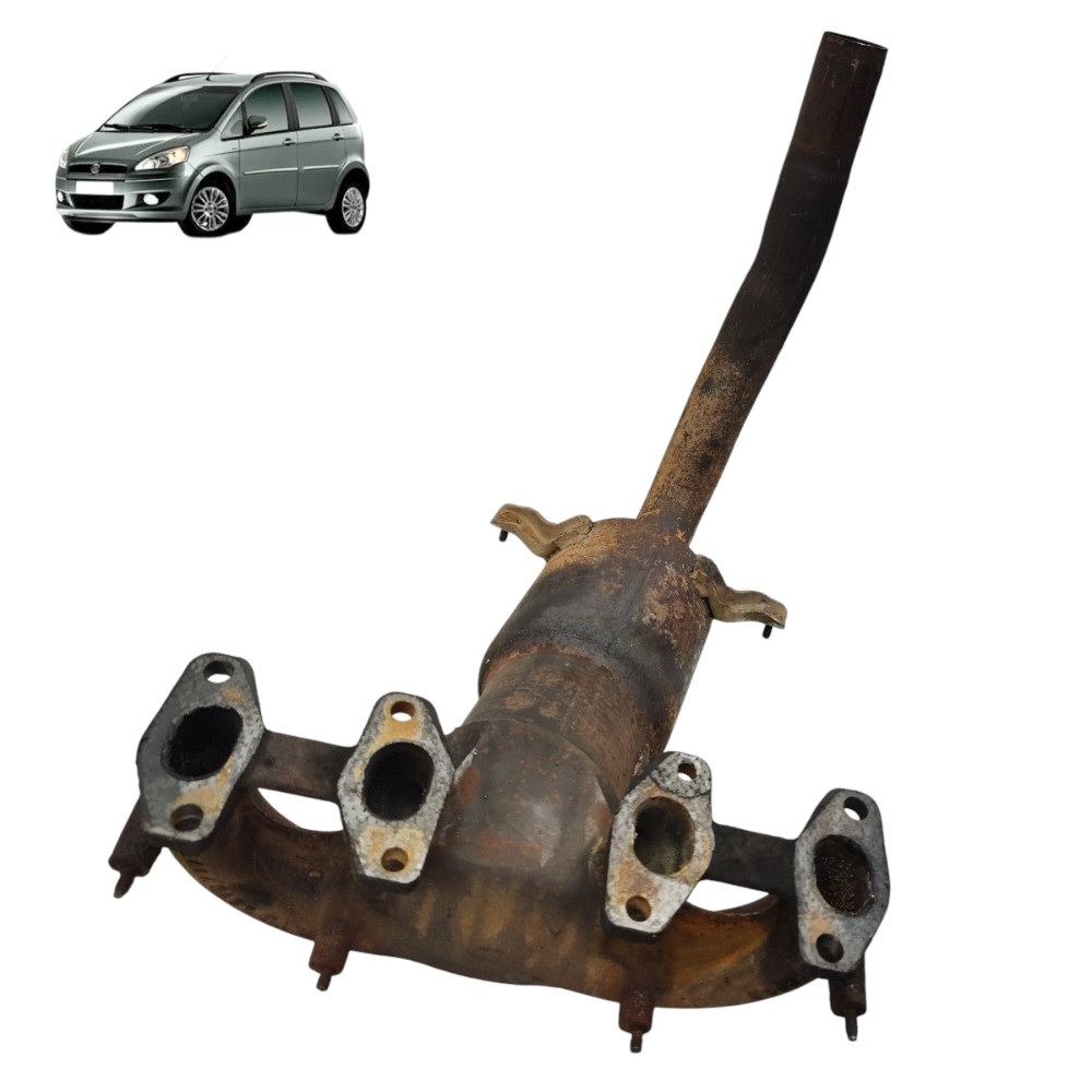 Catalisador Coletor Fiat Idea 1.4 Fire 2005 2006 2007 2008 1