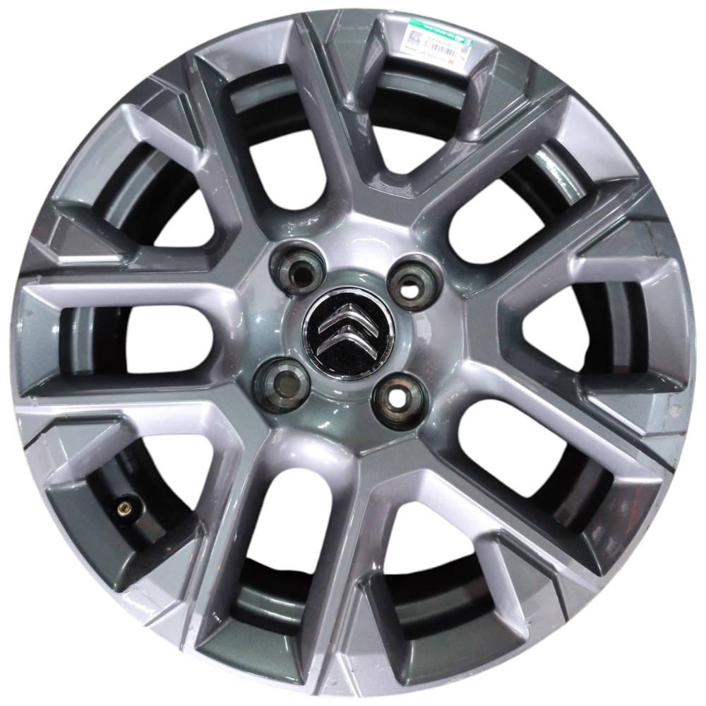 Jogo Roda Liga Aro 16 4×108 Citroen Basalt Cactus C3 2025 Cinza-escuro 2