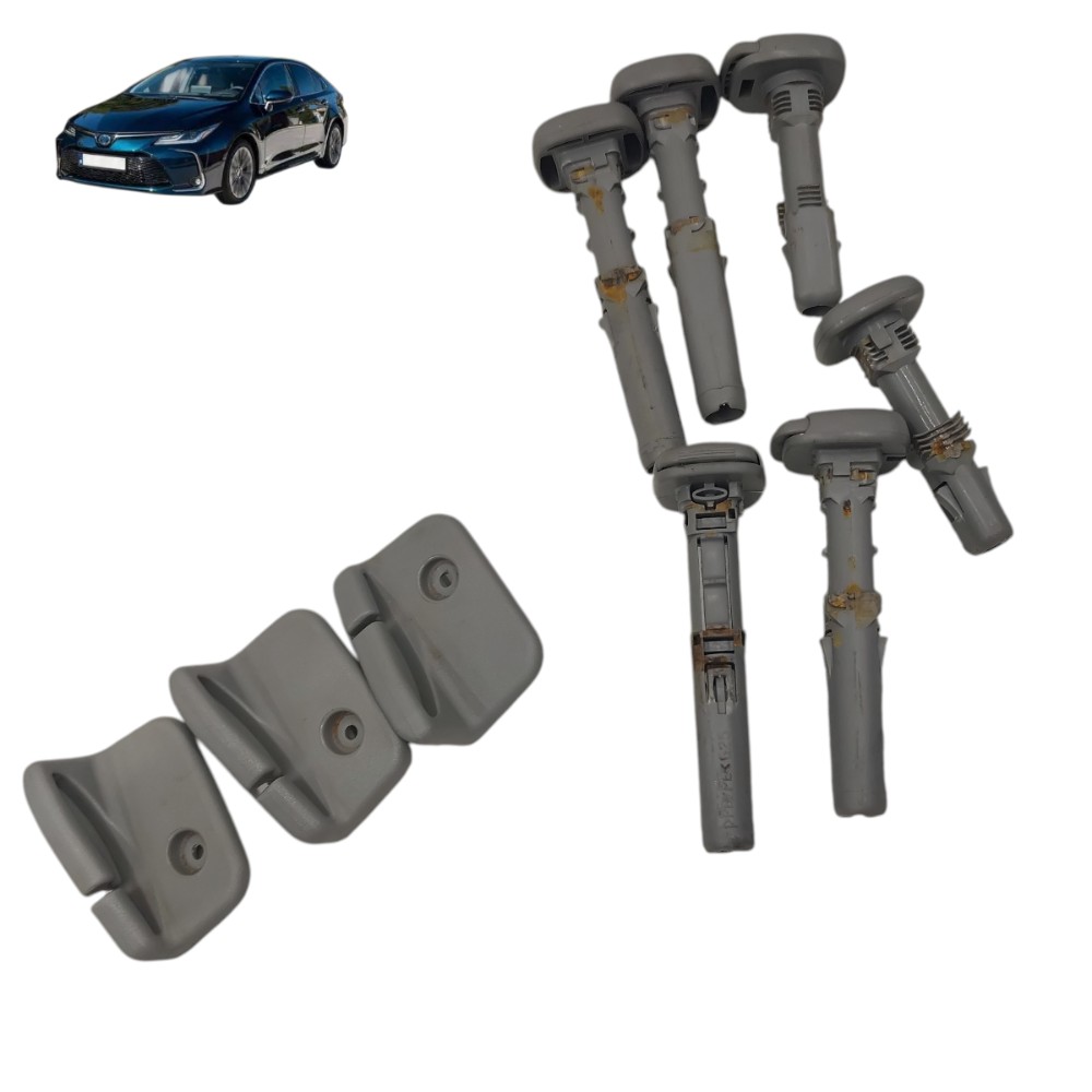 Kit Acabamento Encosto Traseiro Toyota Corolla 2016 2017 18 1