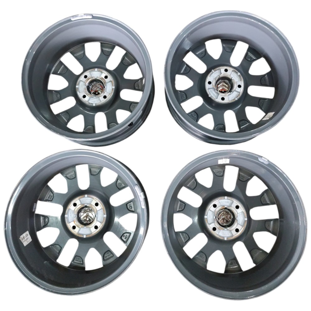 Jogo Roda Liga Aro 16 4×108 Citroen Basalt Cactus C3 2025 Cinza-escuro 10