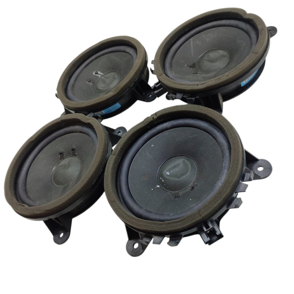 Jogo Alto Falante Porta Volvo Xc60 T5 2014 2015 2016 2017 Preto 2