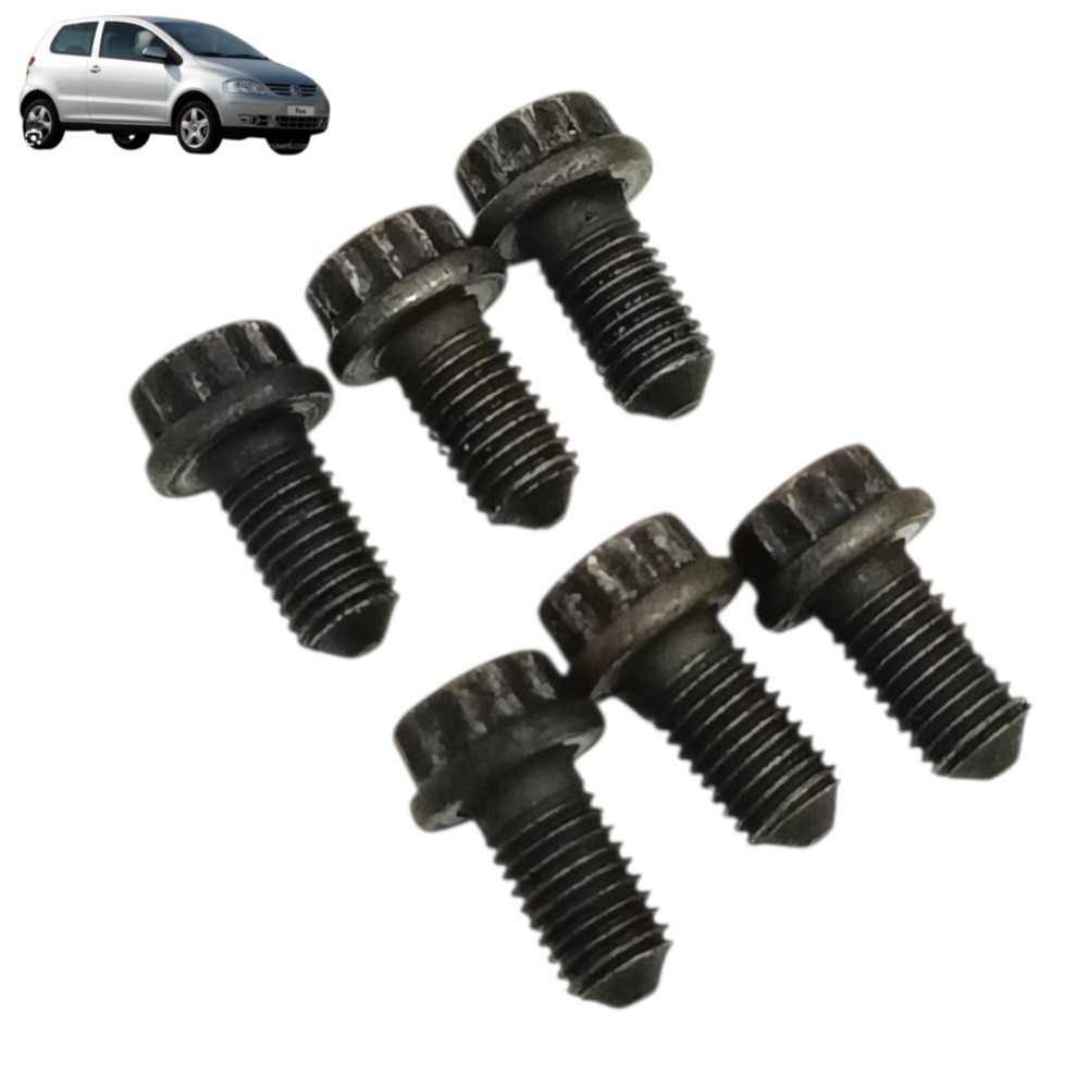 Jogo parafuso embreagem VW Fox 1.0 ea111 2004 2005 2006 2007