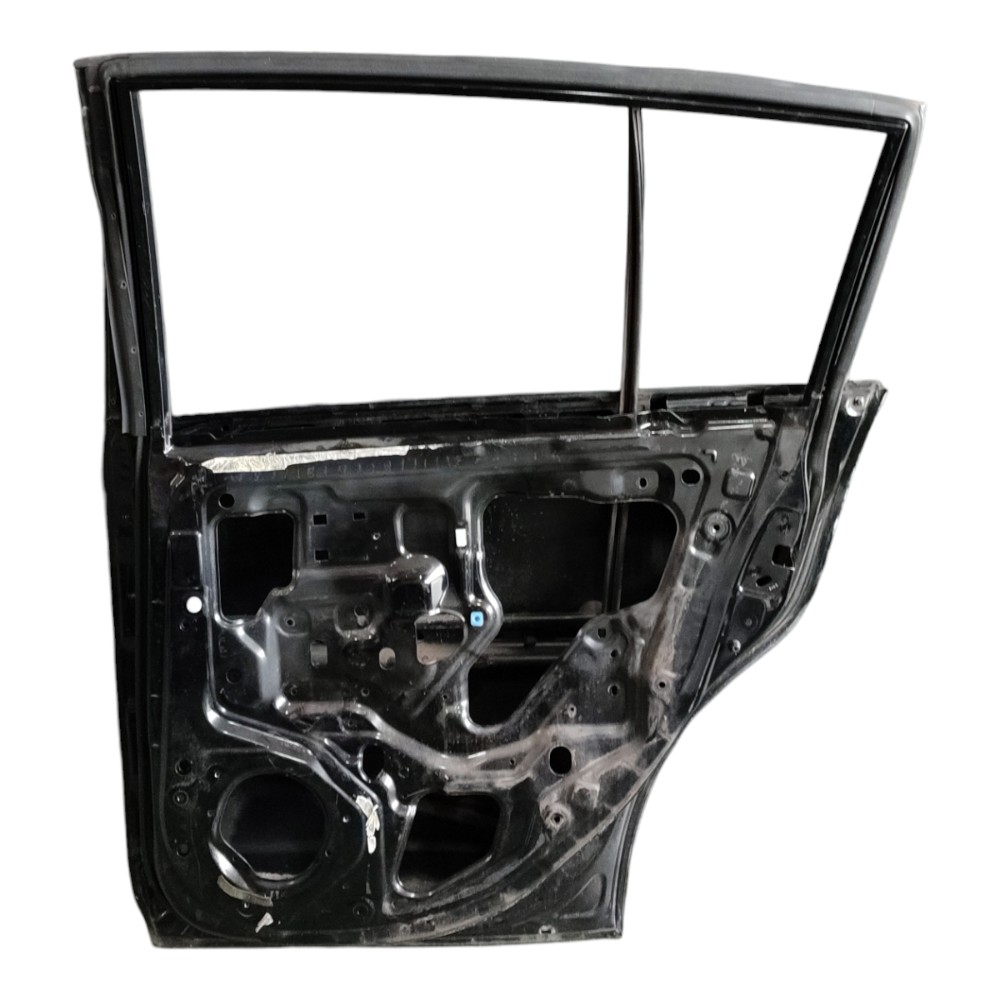 Porta Traseira Direita Nissan Tiida 2012 2011 2010 09 08 07 Traseira Direito Preto 4
