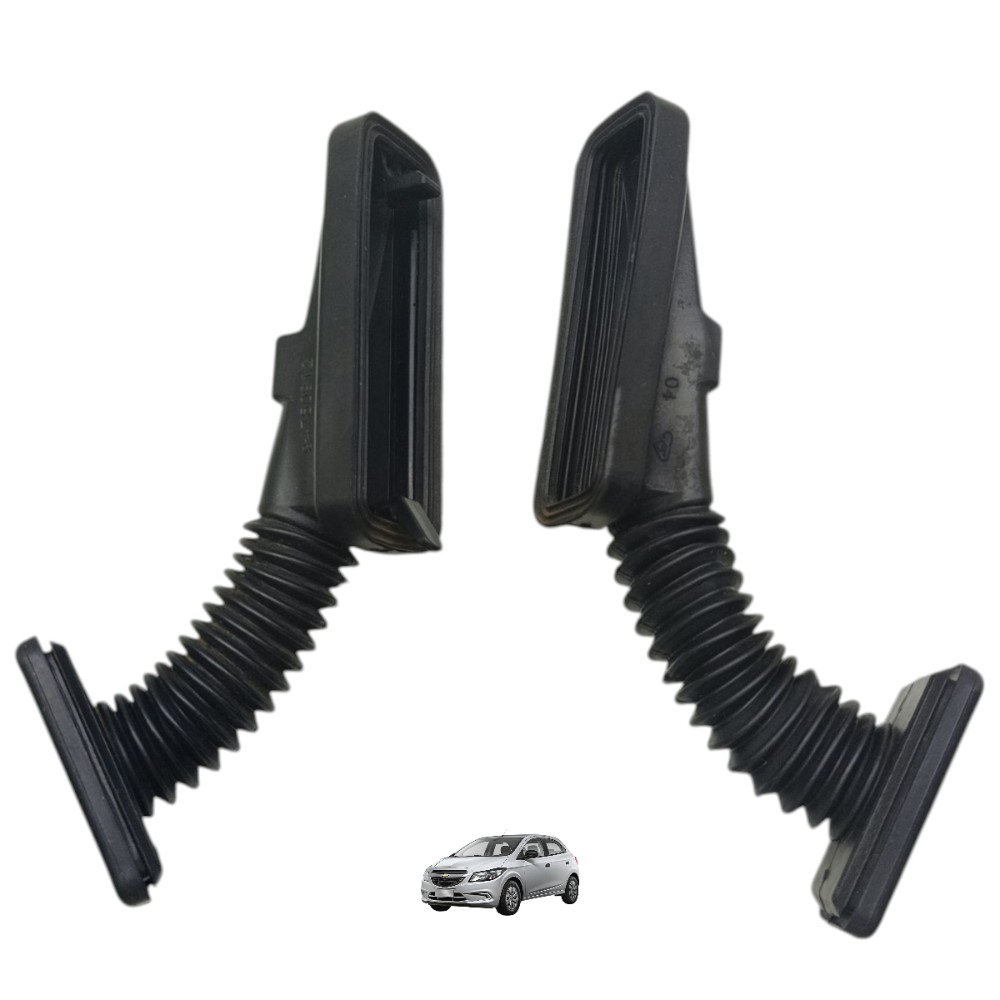 Par Coifa Chicote Porta Dianteira Gm Onix 2013 2014 Á 2019 1