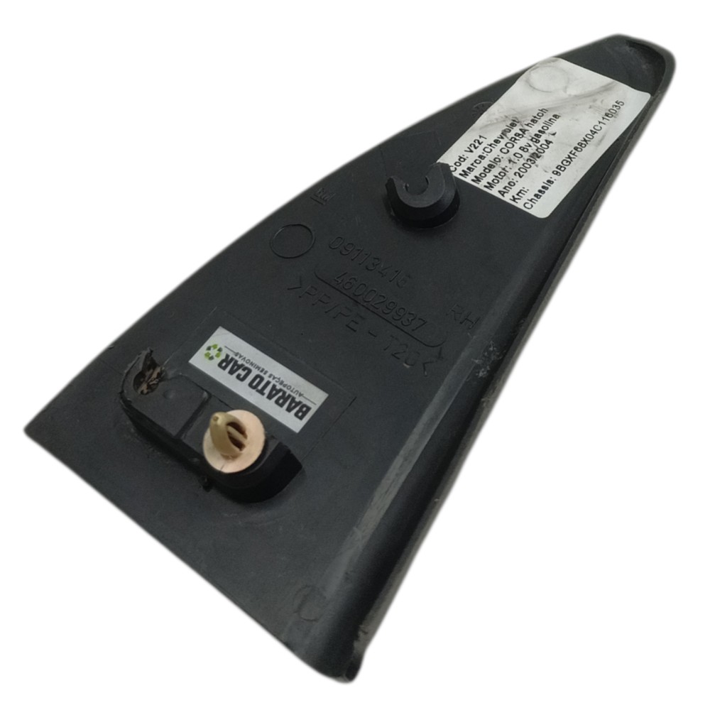 Moldura interna porta traseira direita GM Corsa 2003 2004 05 3