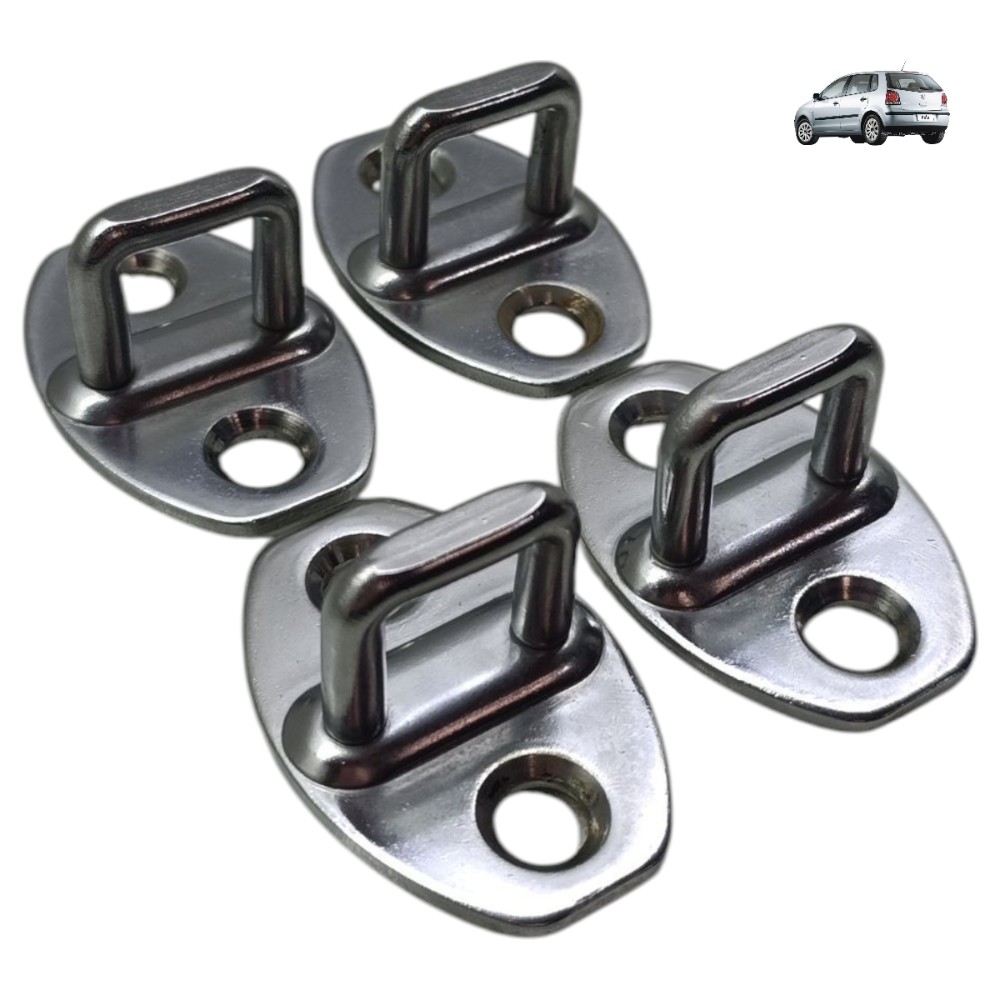 Jogo Batente Fechadura Porta Vw Polo 2003 2004 2008 A 2012 1