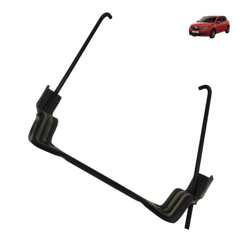 Suporte Fixação Bateria Renault Sandero Logan 2016 2017 2018 1