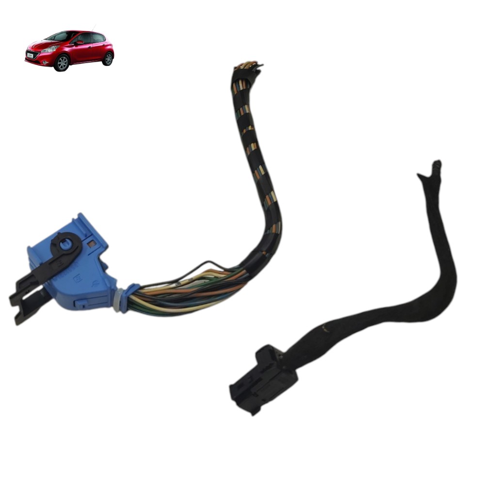 Par Plug Conector Comando Ar Condicionado Peugeot 208 2014 1