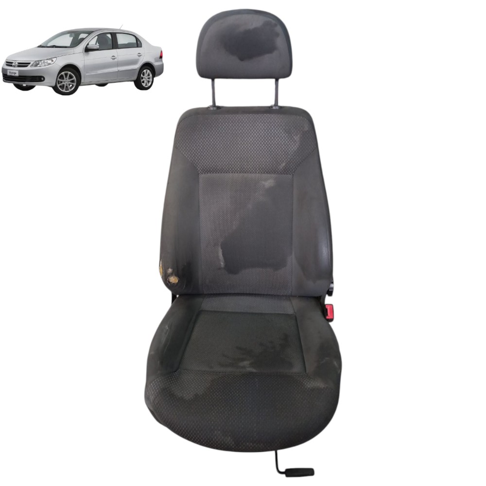Banco Dianteiro Esquerdo Tecido Vw Voyage Gol G5 2008 2009  Cinza 1