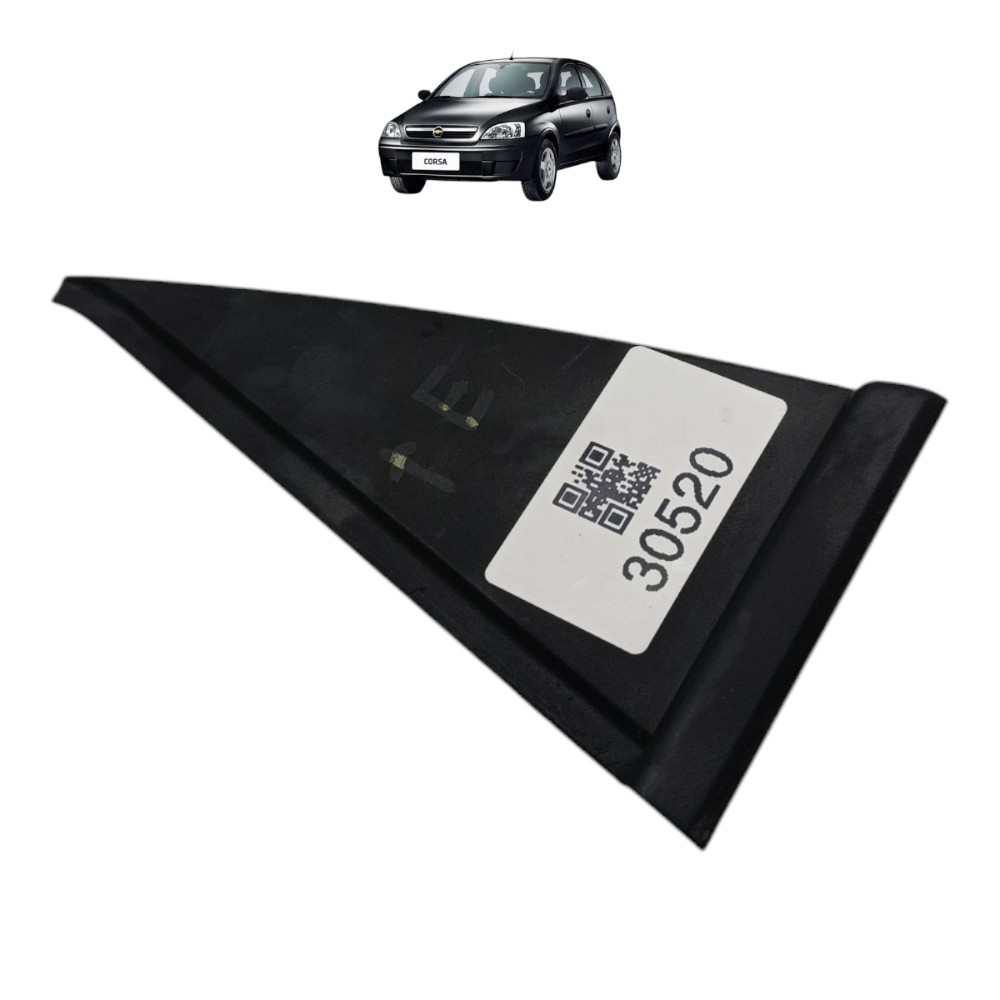 Moldura Externa Porta Traseira Esquerda Gm Corsa 2003 2004 1