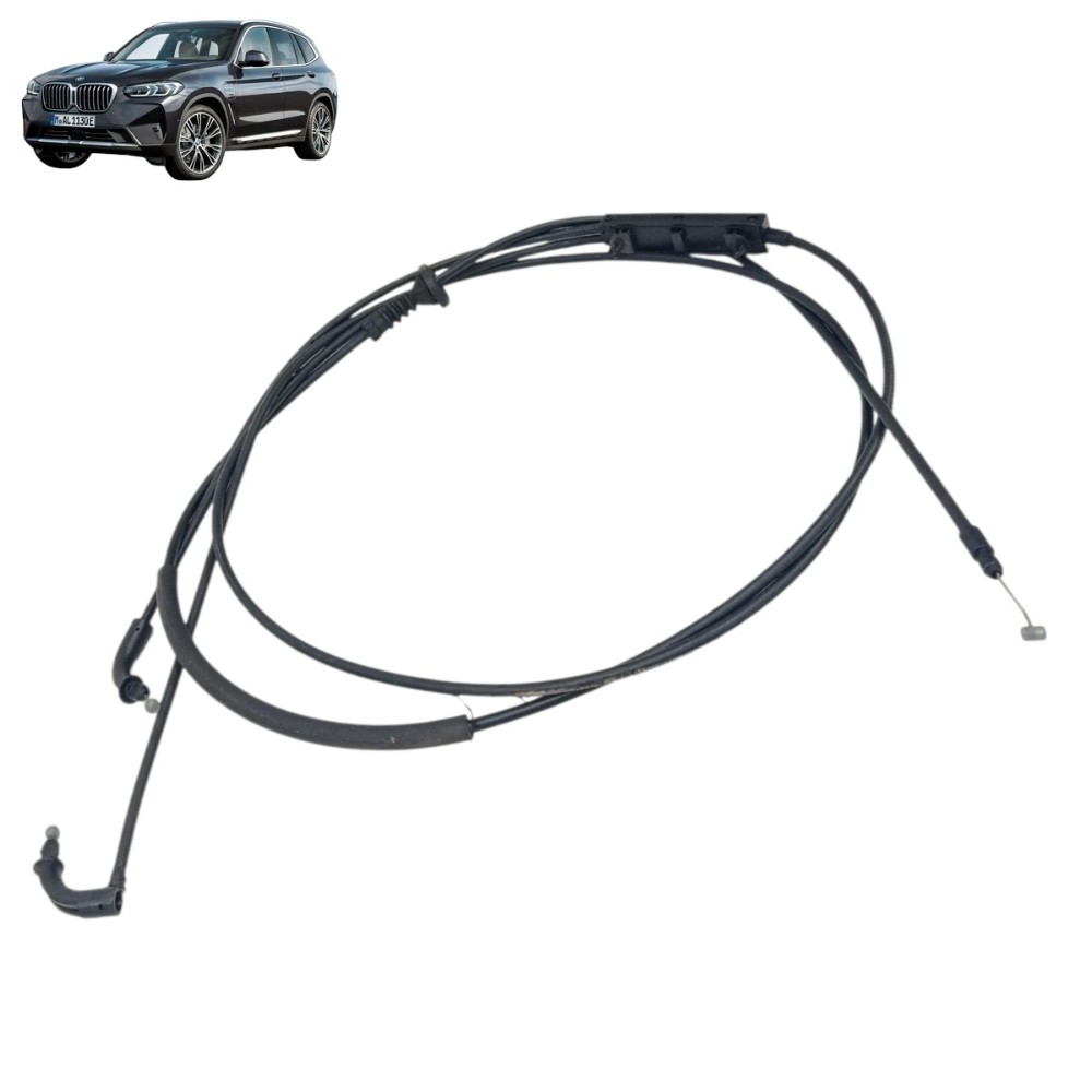 Cabo abertura capô bmw x3 híbrida 2022 2023 2024