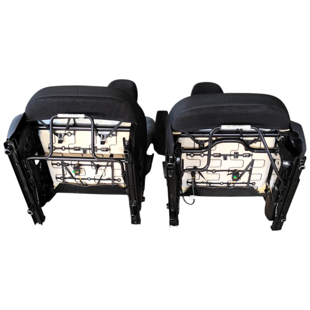 Par Banco Dianteiro Tecido Citroen Basalt 2025 2024 Cinza Cinza 5