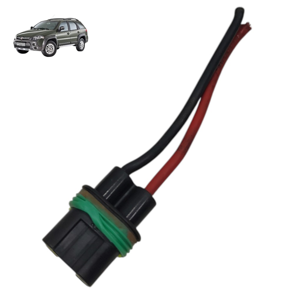 Plug motor ventoinha radiador Fiat Palio Siena 1.8 8V 2010 1