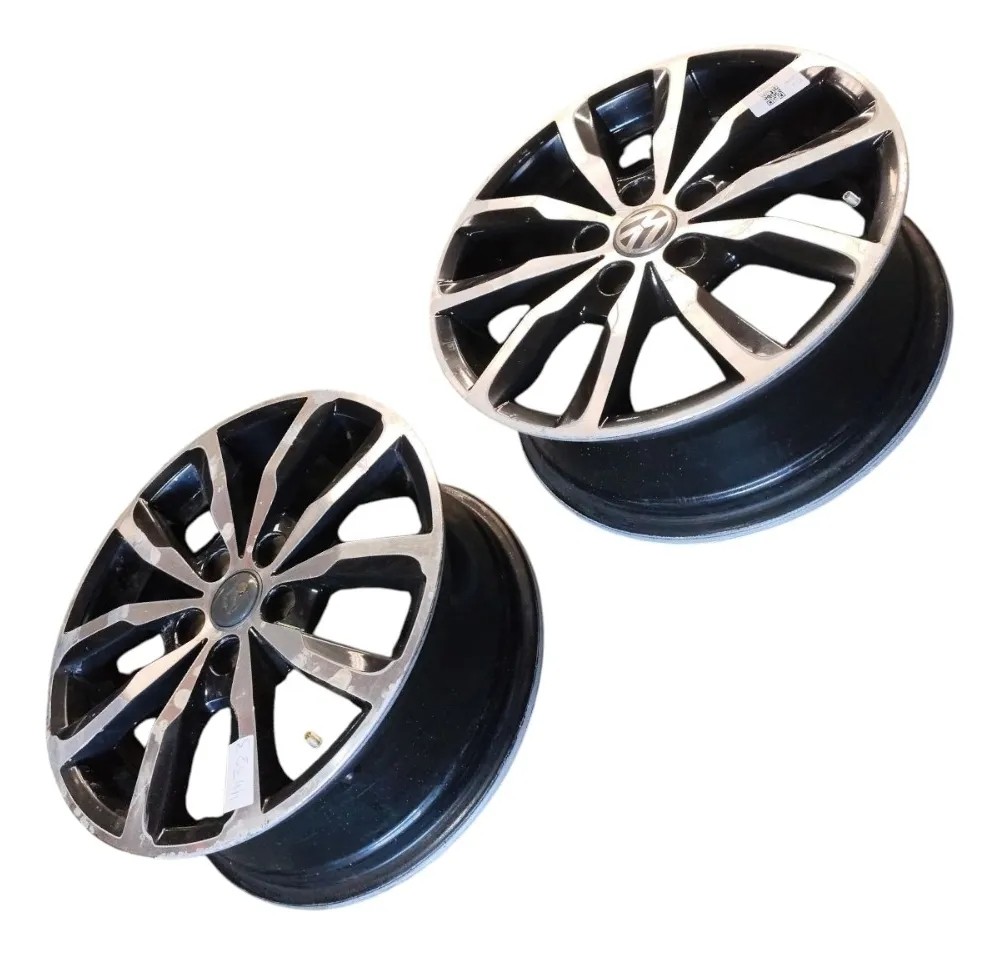 Par roda aro 15 5×100 liga leve VW Polo 2007 2008 2009 2012 3