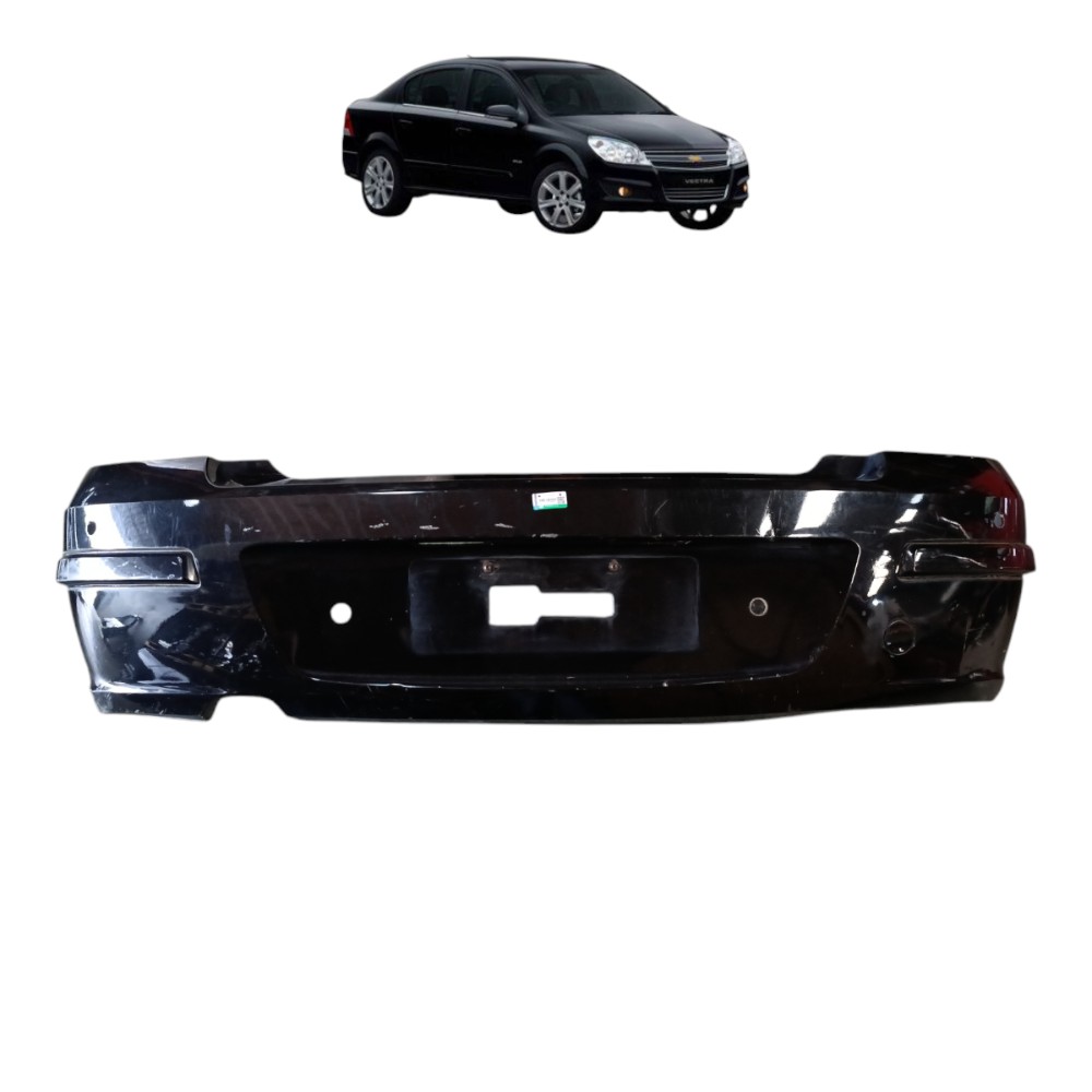 Parachoque Traseiro Gm Vectra Sedan 2008 2009 2010 2011 2012 1