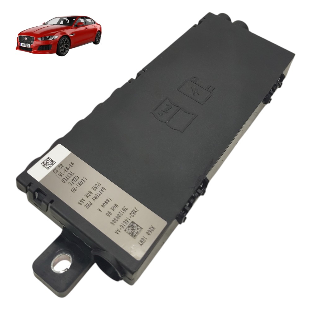 Placa caixa rele bateria jaguar xe 2.0 r sport p250 2018 19 1