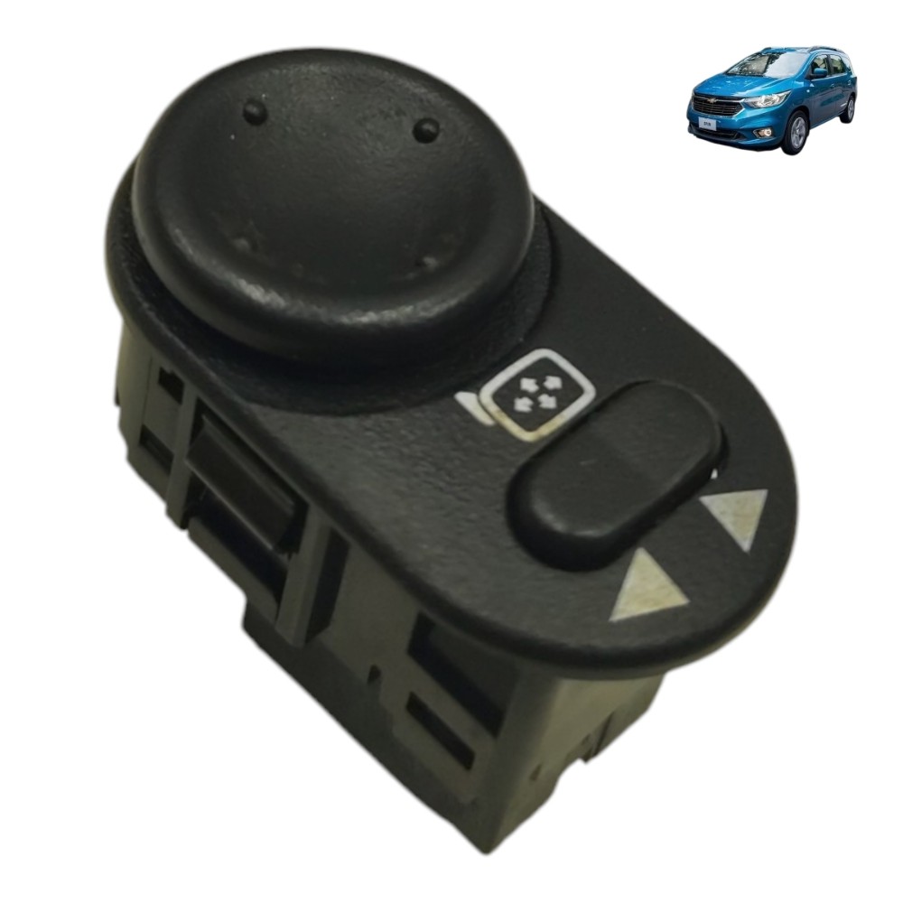 Comando Botão Ajuste Retrovisor Gm Spin 2016 2017 2018 2019