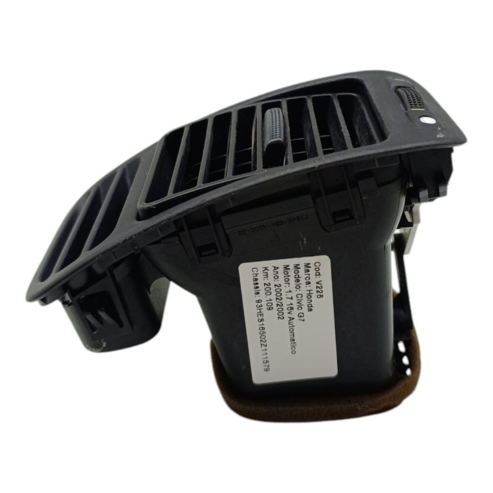 Difusor Ar Direito Painel Honda Civic G7 2001 02 03 04 05 4