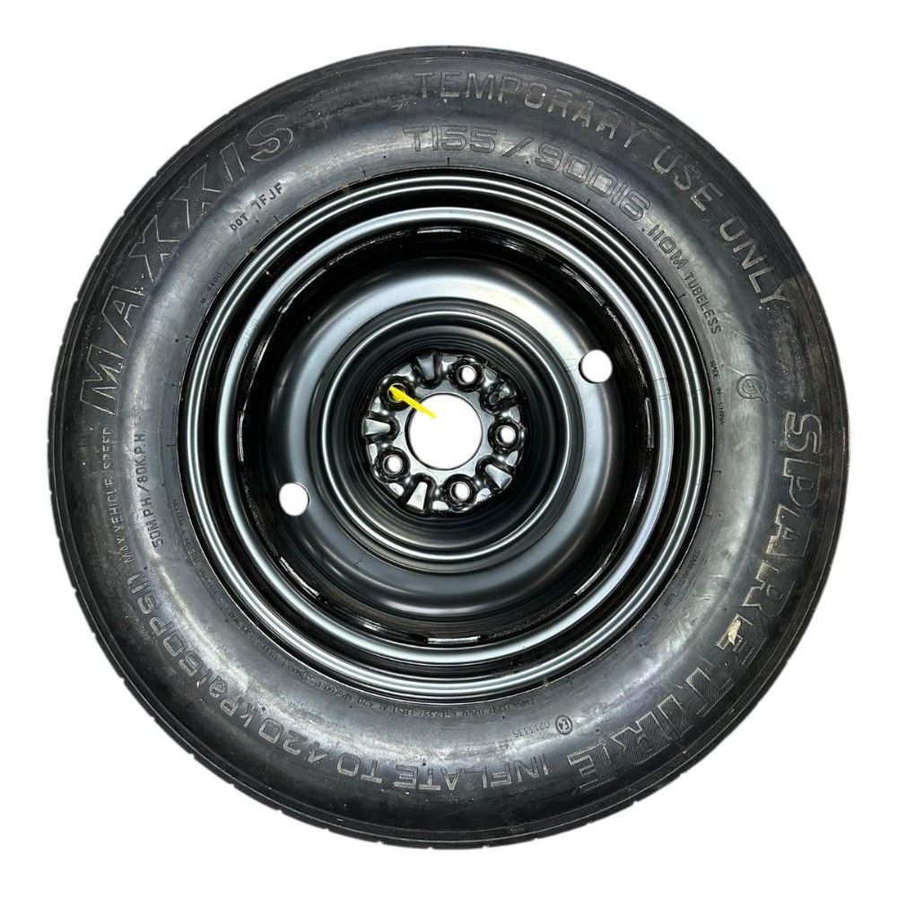 Roda estepe fino aro 16 pneu 155 90 Fiat Toro 2.0 2025 5×110 6