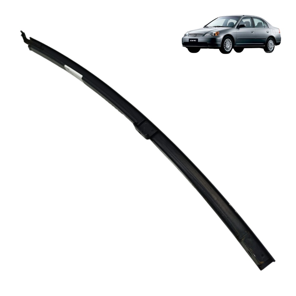 Guia Vidro Porta Traseira Direita Honda Civic G7 2001 2002  Preto 1