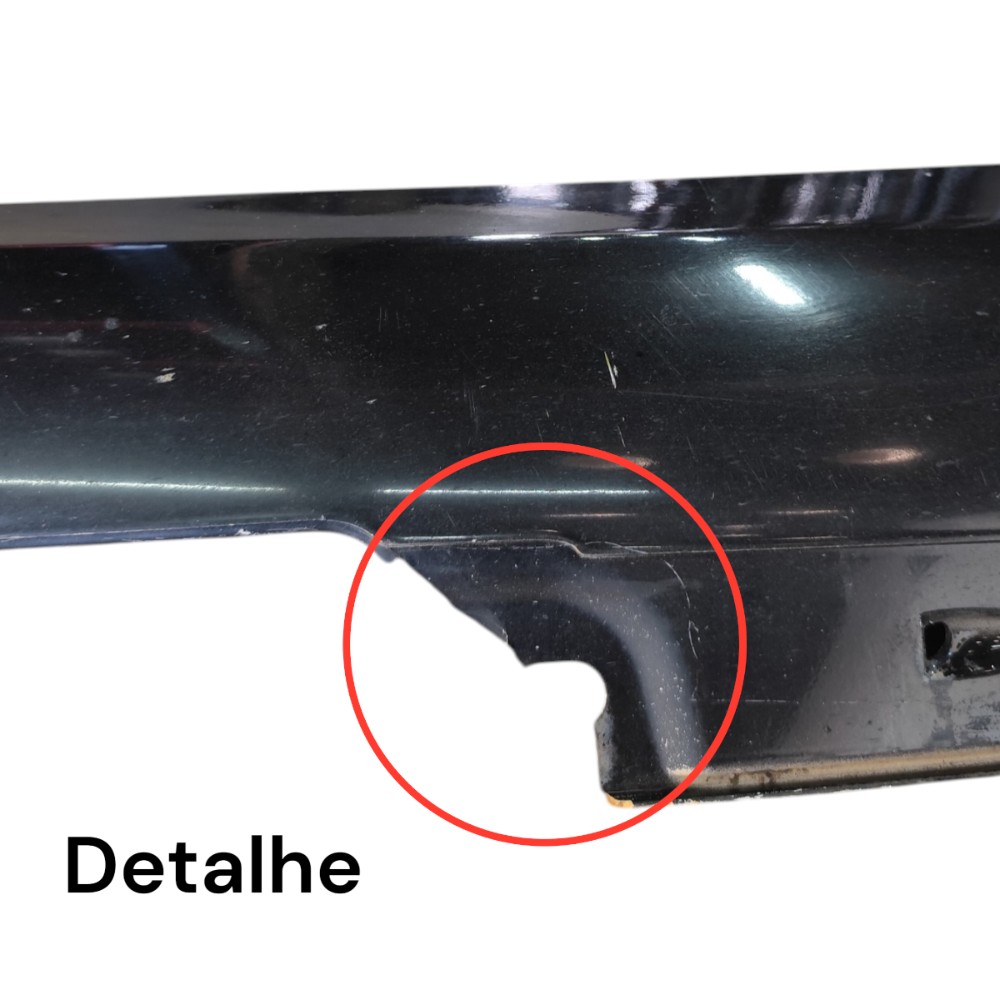 Spoiler saia lateral esquerda Mercedes c230k 2003 04 detalhe 4
