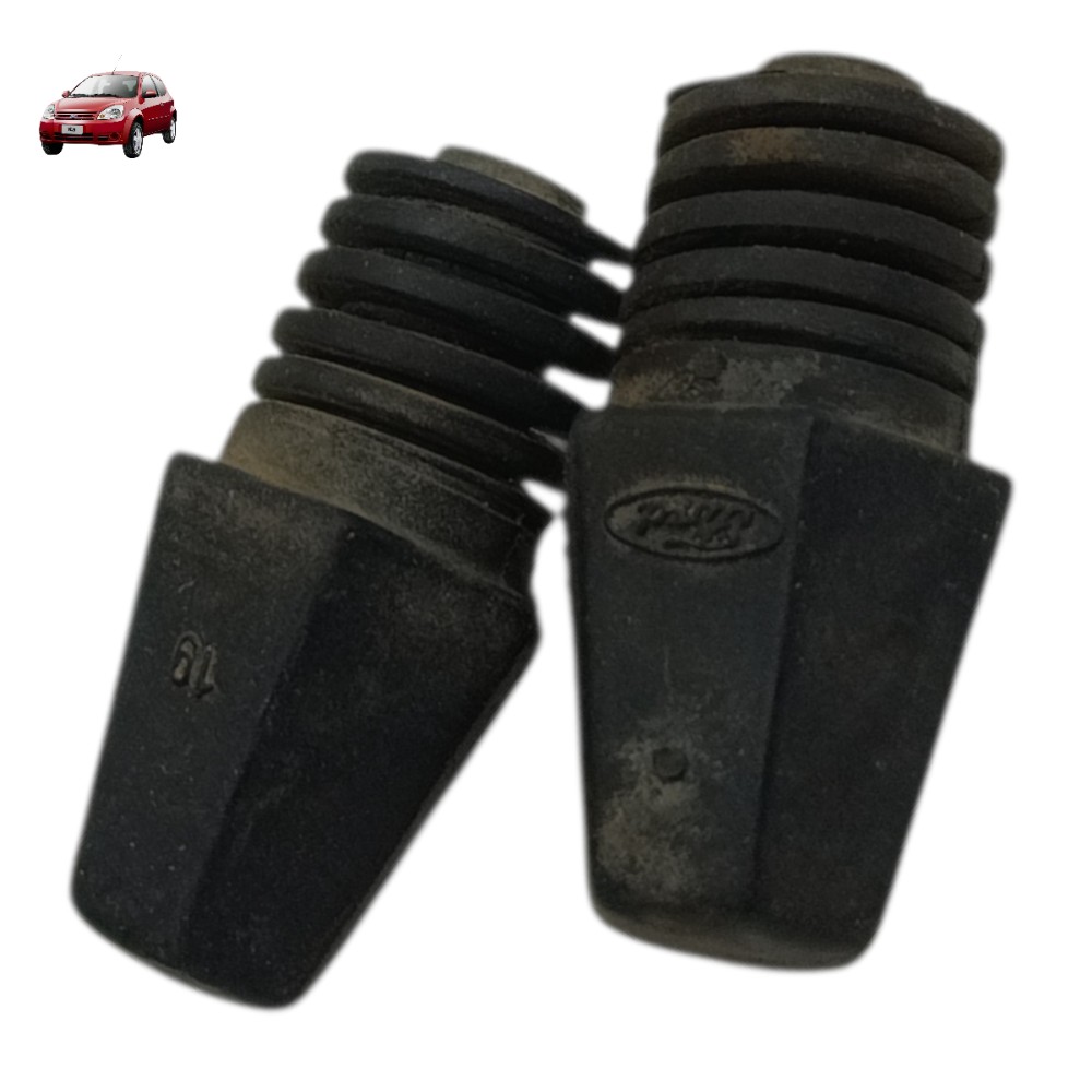 Par borracha batente capô ford ka 2008 2009 2010 2011 2012 1