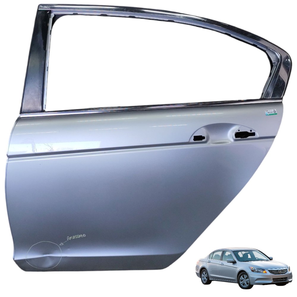 Porta traseira esquerda Honda Accord 2011 2010 2009 detalhe 1