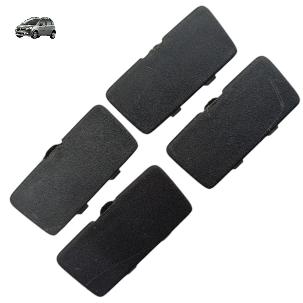 Jogo Tampa Moldura Console Central Fiat Idea 2013 2014 2015 1