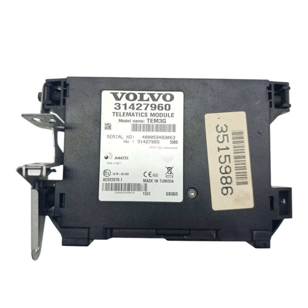 Módulo Gps Volvo Xc60 2.0 T5 2014 2015 2016 2017 N 31427960 1