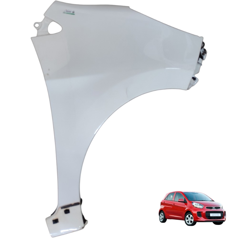 Paralama Direito Kia Picanto 2017 2016 2015 2014 Detalhes 1