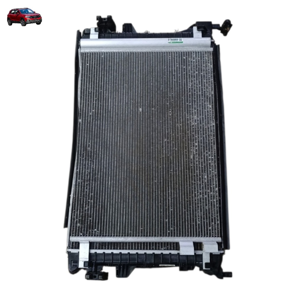 Kit Radiador Intercooler Ventoinha Vw Tcross 1.0 Tsi 2022 23