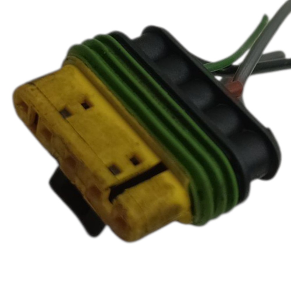 Plug conector motor limpador parabrisa Fiat Idea 2012 2013 2