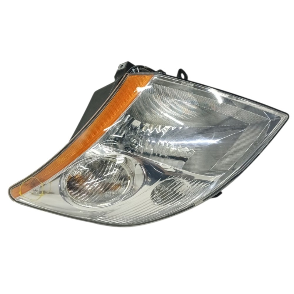 Farol esquerdo original Nissan Sentra 2008 2099 detalhe crom