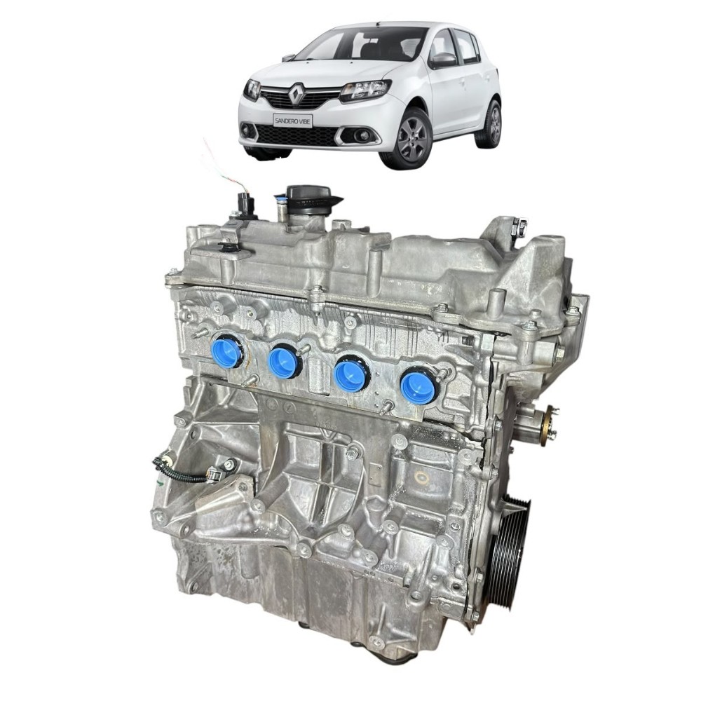 Motor parcial h4m Renault sandero logan duster 1.6 16v 2017