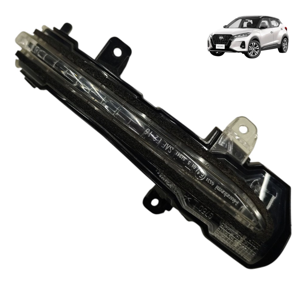 Pisca retrovisor esquerdo nissan kicks 2019 2020 2021 2022 1