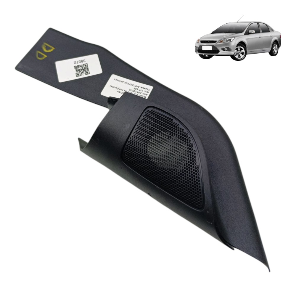 Acabamento Interno Retrovisor Direito Ford Focus 2011 2012 Preto 1