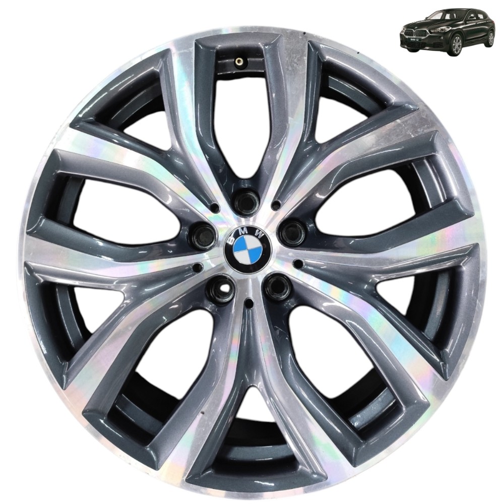Roda Aro 19 5×112 Bmw X2 F39 2018 2019 2020 2021 22 Detalhe Diamante