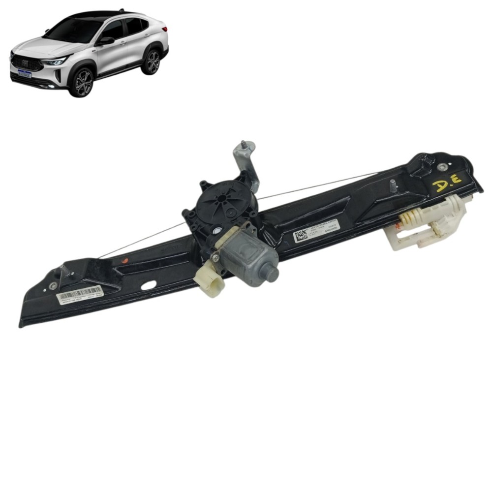 Máquina Vidro Dianteira Esquerda Fiat Fastback 2023 2024 25