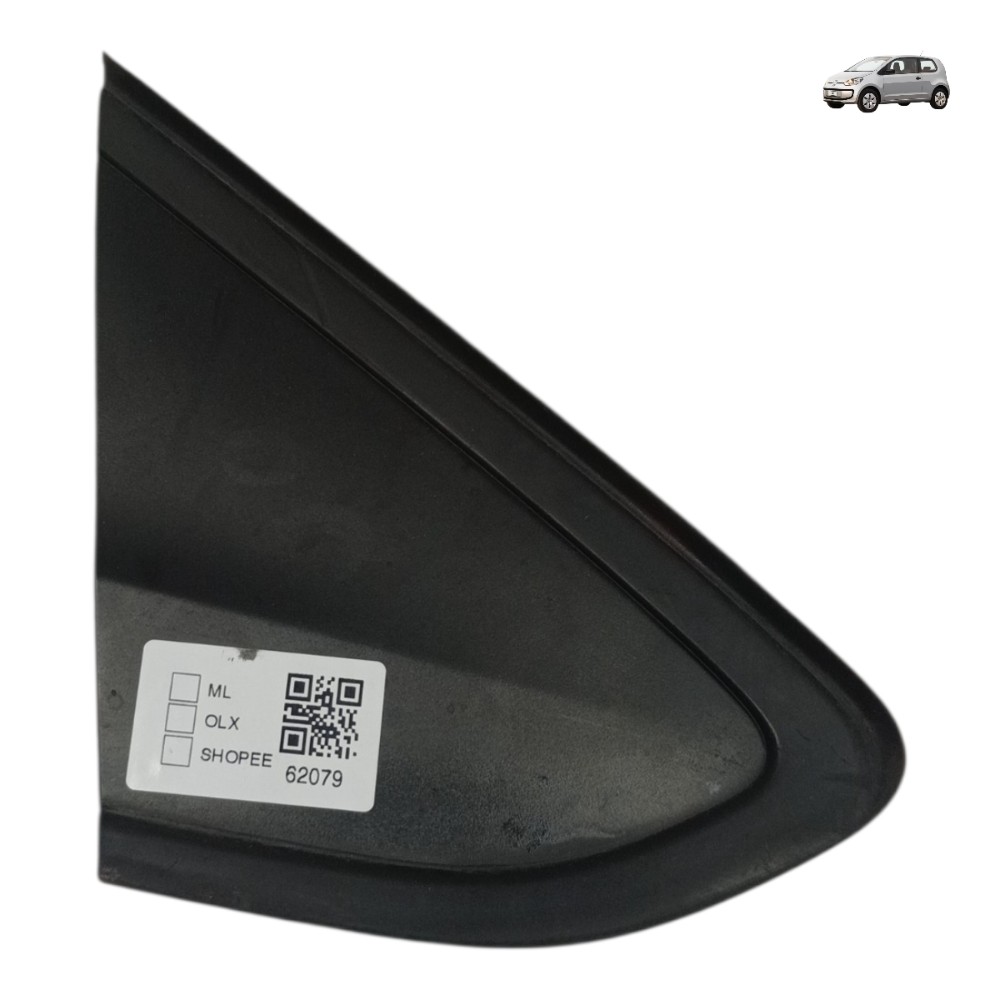 Acabamento Direito Paralama Retrovisor Vw Up 2014 2015 2016 Preto
