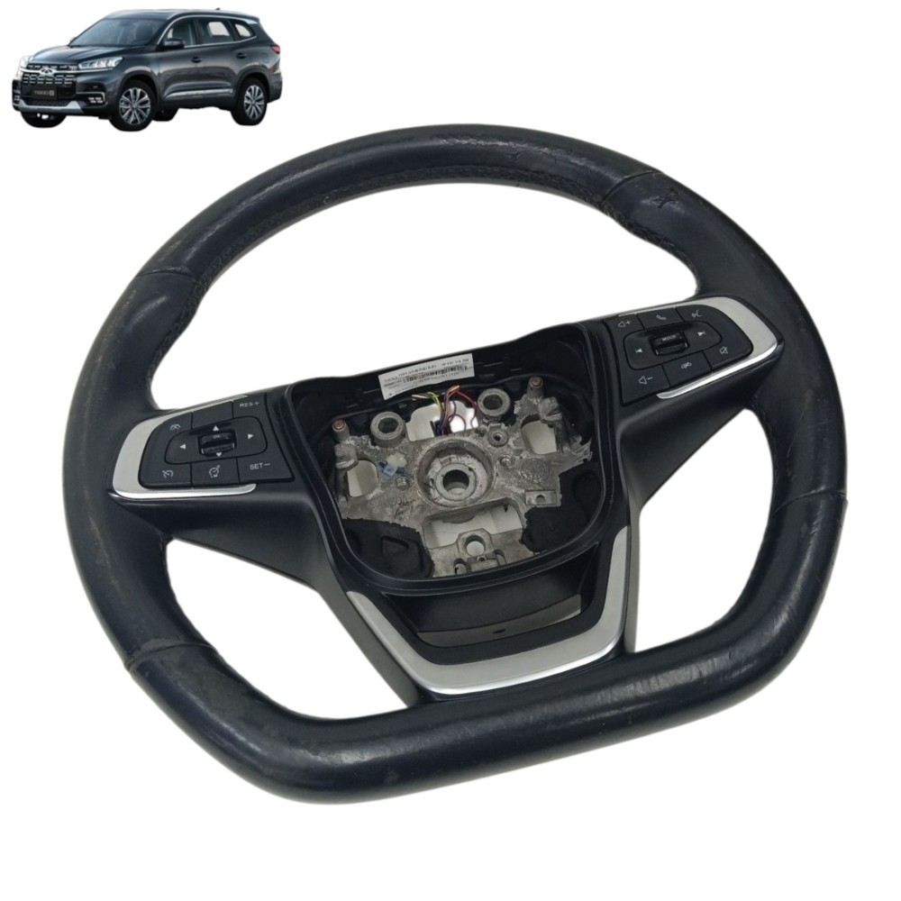 Volante Direção Chery Tiggo 8 2024 2023 2022 20 Com Desgaste Preto