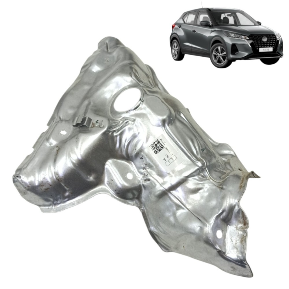 Protetor defletor coletor escape nissan kicks 1.6 2024 2023