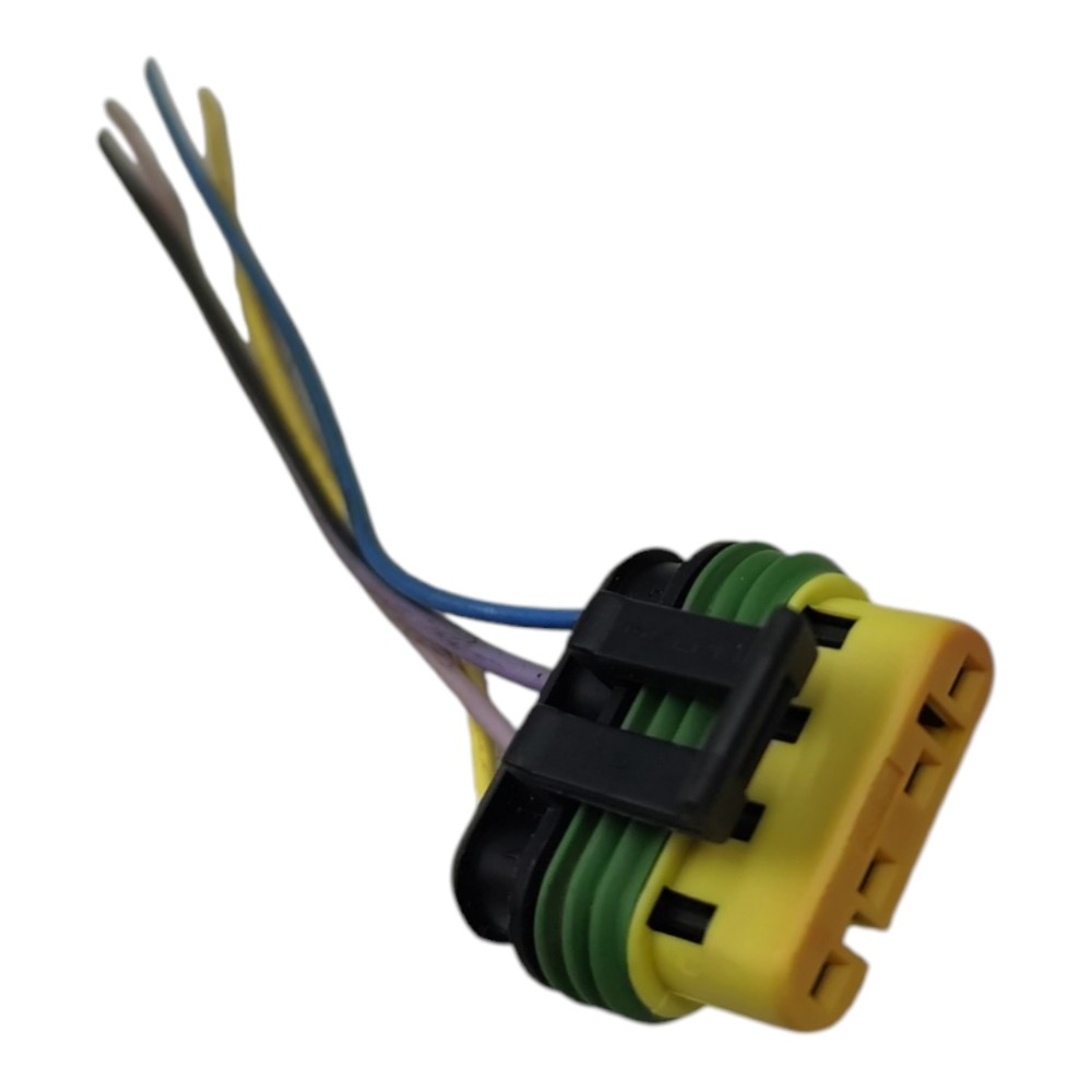 Plug Conector Sonda Lambda Pré Catalisador Fiat Uno 2011 4