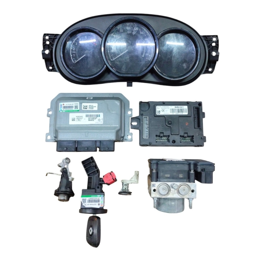 Kit code módulo injeção Renault Duster 1.6 16v manual 2016