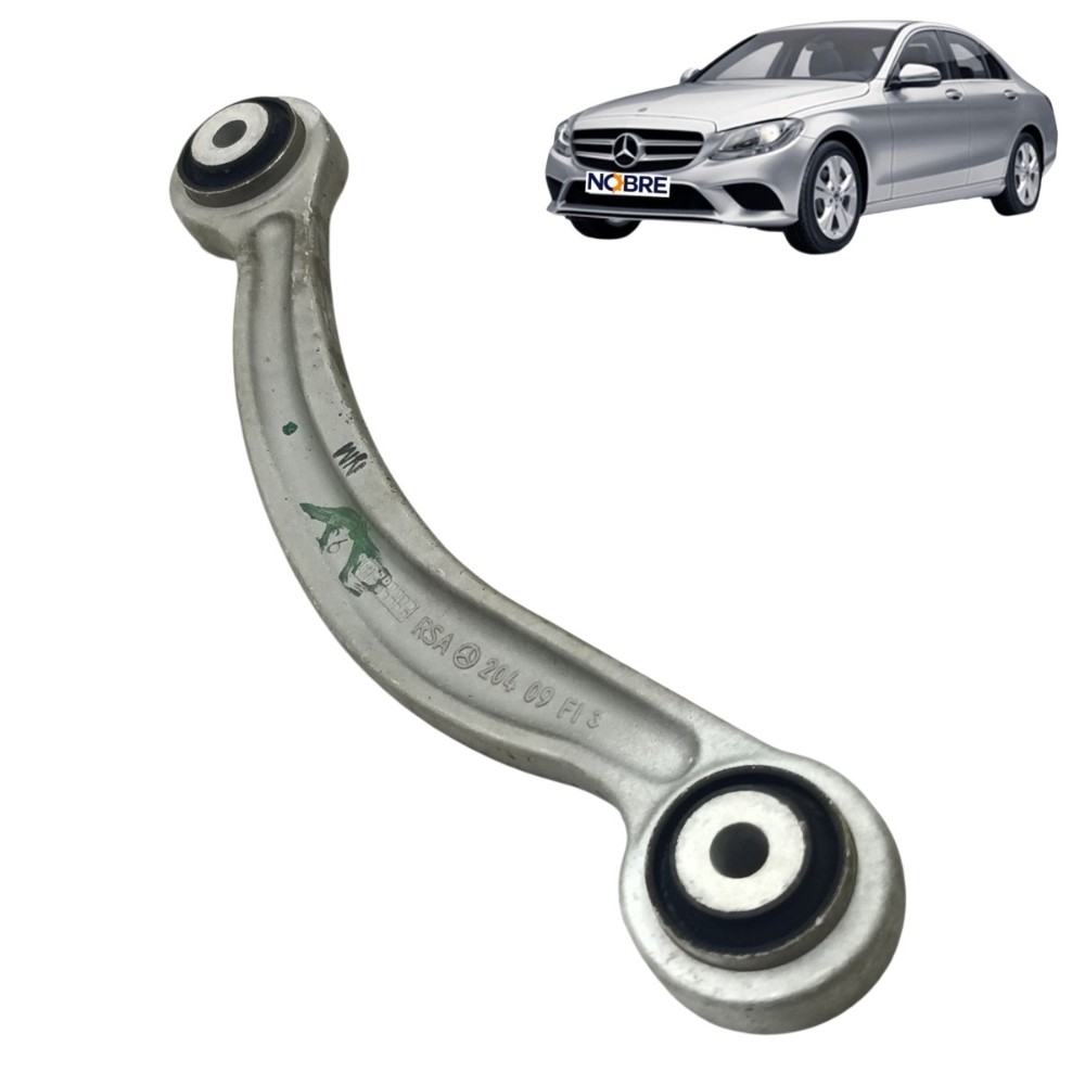Braço curvo traseiro esquerdo Mercedes c180 2012 20409f13