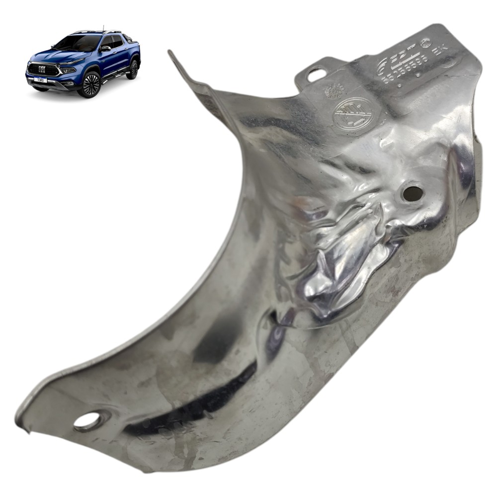 Protetor calor diferencial dianteiro Fiat toro 2.0 2025 2024 1