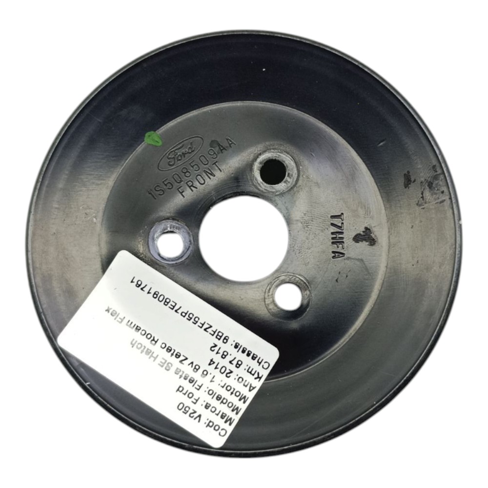 Polia Bomba Agua Ford Fiesta 1.6 Zetec Rocam 2011 2012 2013 2