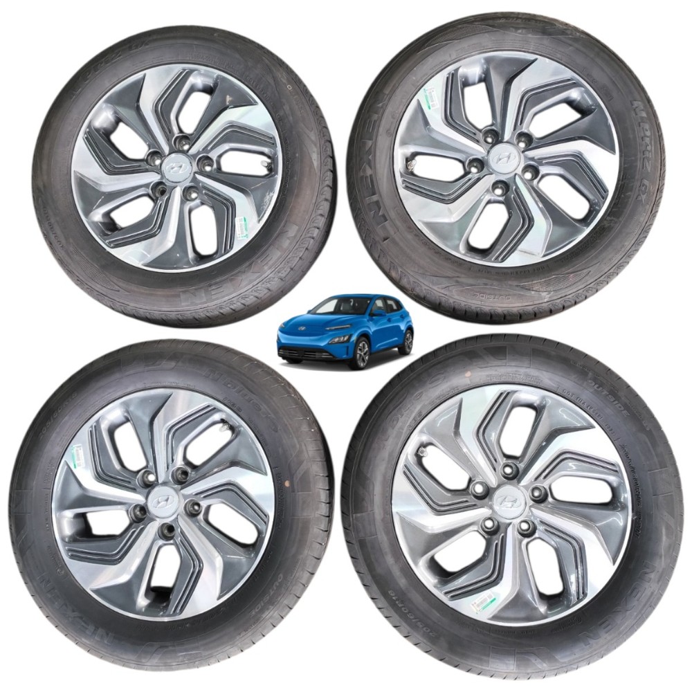 Jogo roda pneu aro 16 5×114,3 Hyundai kona creta elantra i30