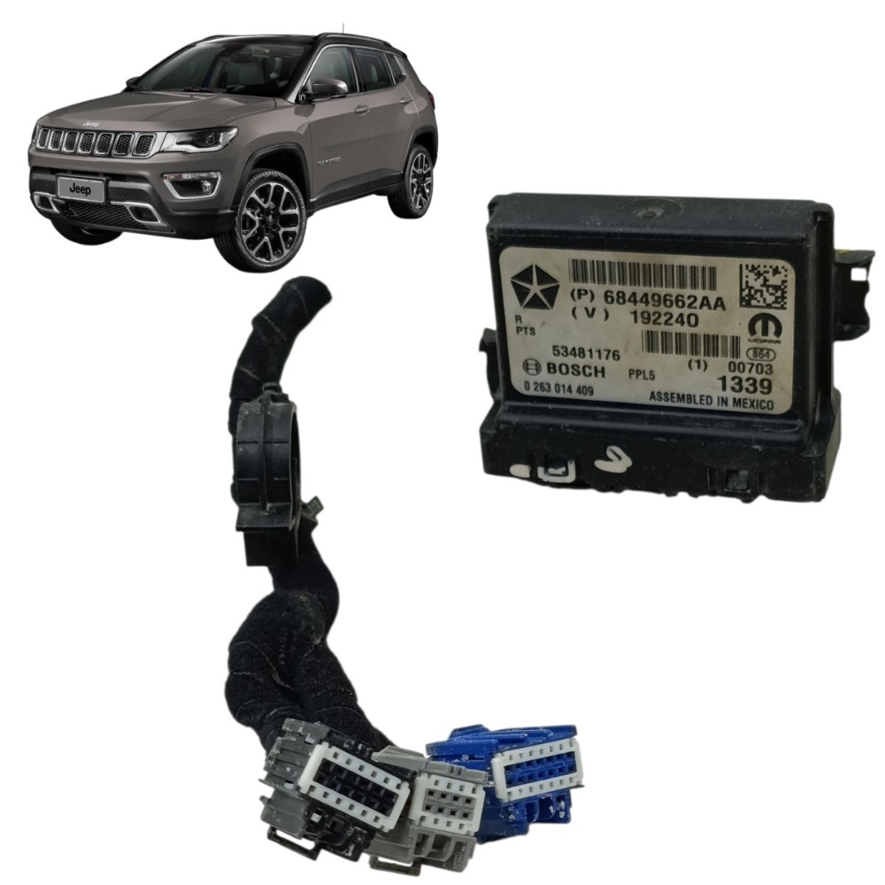 Módulo sensor estacionamento jeep compras 2020 Com detalhe