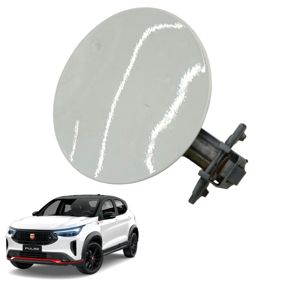 Tampa Portinhola Tanque Combustível Fiat Pulse Abarth 2023 Branco 2023